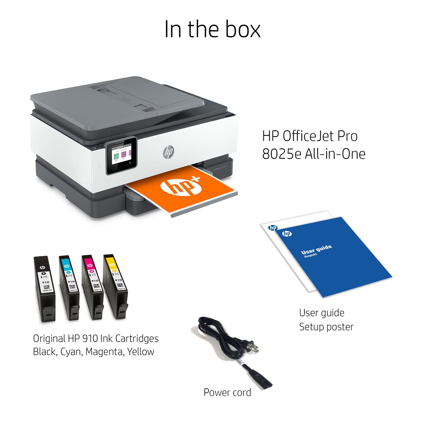 HP OfficeJet Pro 8025e All-in-One Printer w/ bonus 6 months Instant Ink through HP+