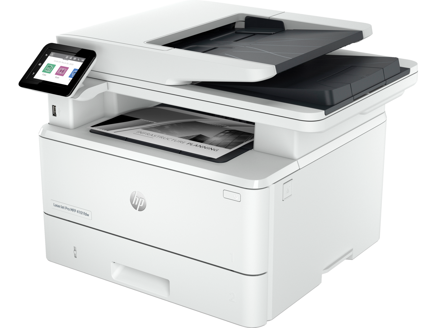 HP LaserJet Pro MFP 4101fdw Wireless Printer with Fax